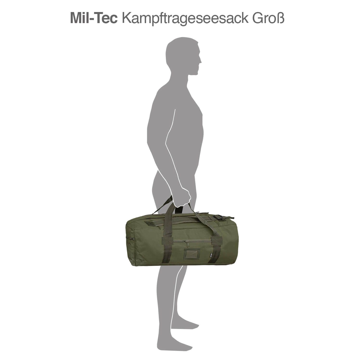 Kampftrageseesack groß