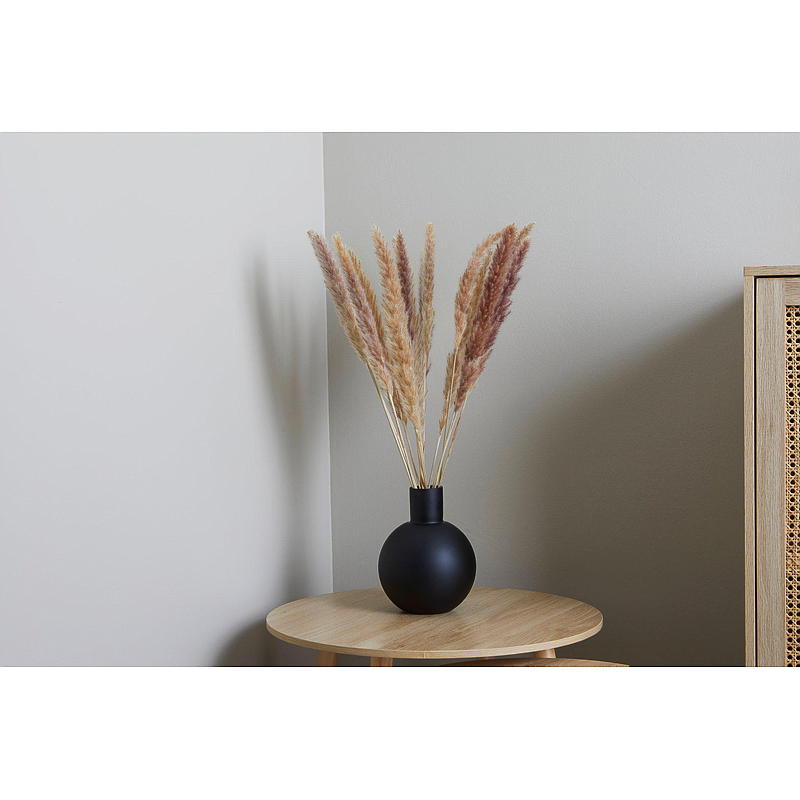 Home Glassvase Nicolle 17,5 x 22 cm, sort