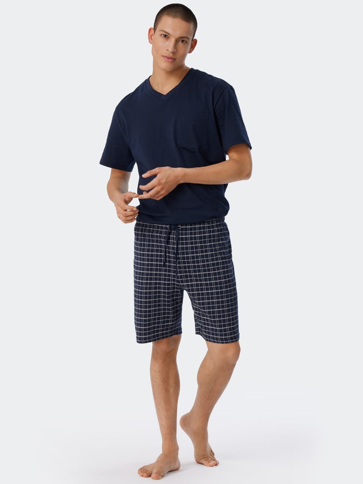 Schiesser Shorty Ebony in Blau günstig kaufen 48