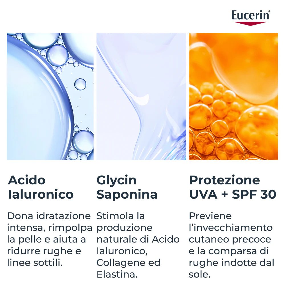 Hyaluron-Filler Tagescreme LSF 30 – Anti-Falten-Tagescreme, Feuchtigkeitsspendende Tagescreme, Regenerierende Pflege