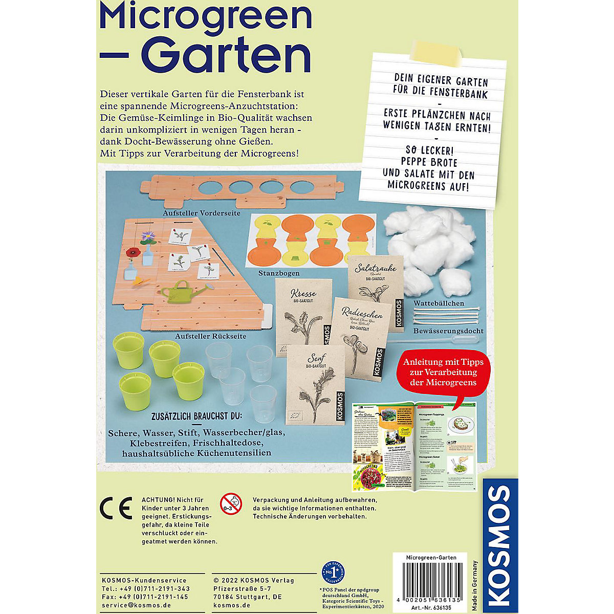 Microgreen-Garten