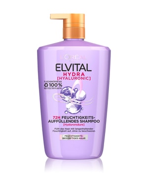 L'Oréal Paris Elvital Hydra [Hyaluronic] Feuchtigkeits-Auffüllendes Haarshampoo-1000 ml