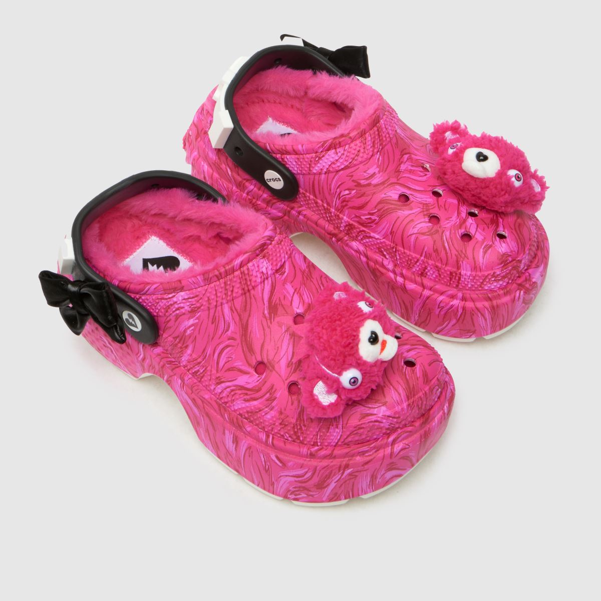 Crocs x fortnite cuddle team natikači v roza barvi