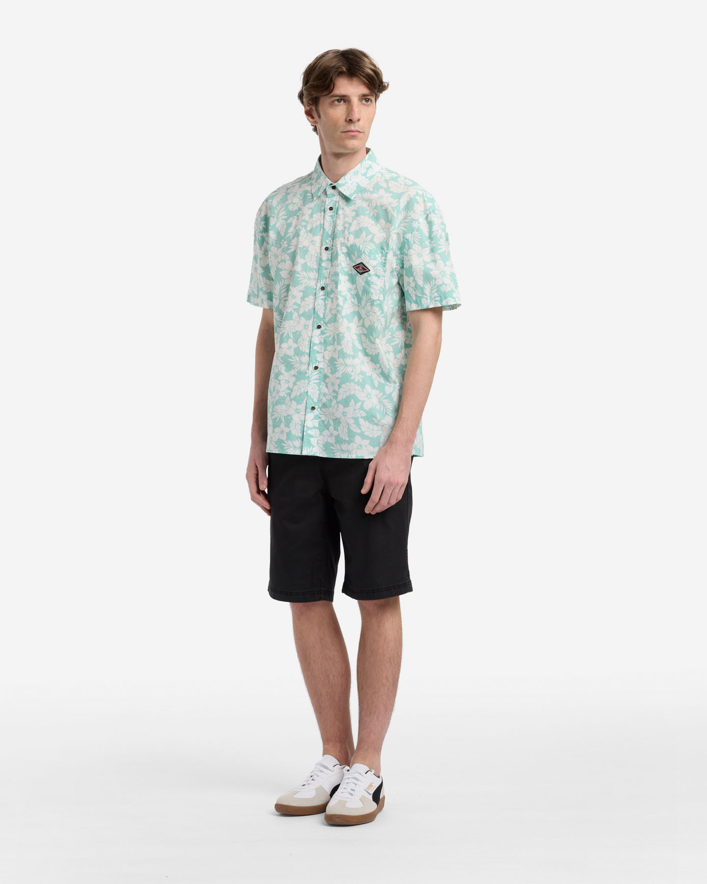 Plážová košeľa s medveďom Camicia M BM402S25-713