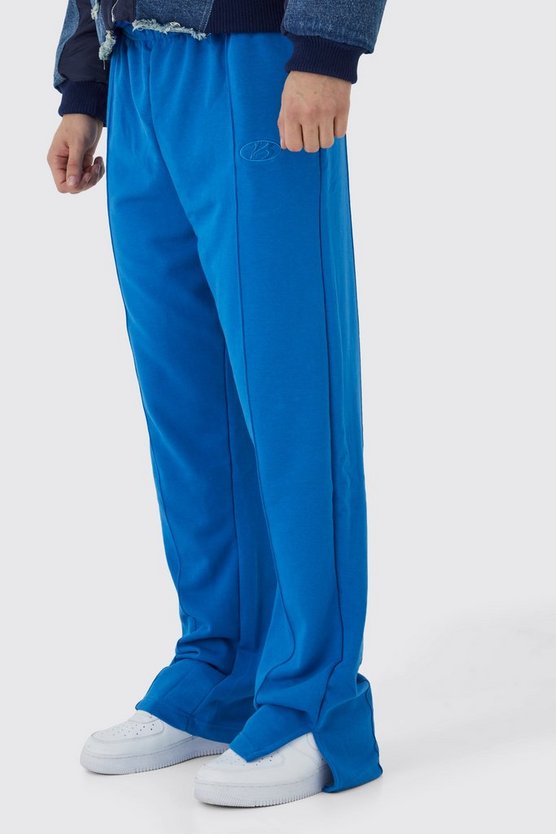 Tall lockere Jogginghose mit geteiltem Saum