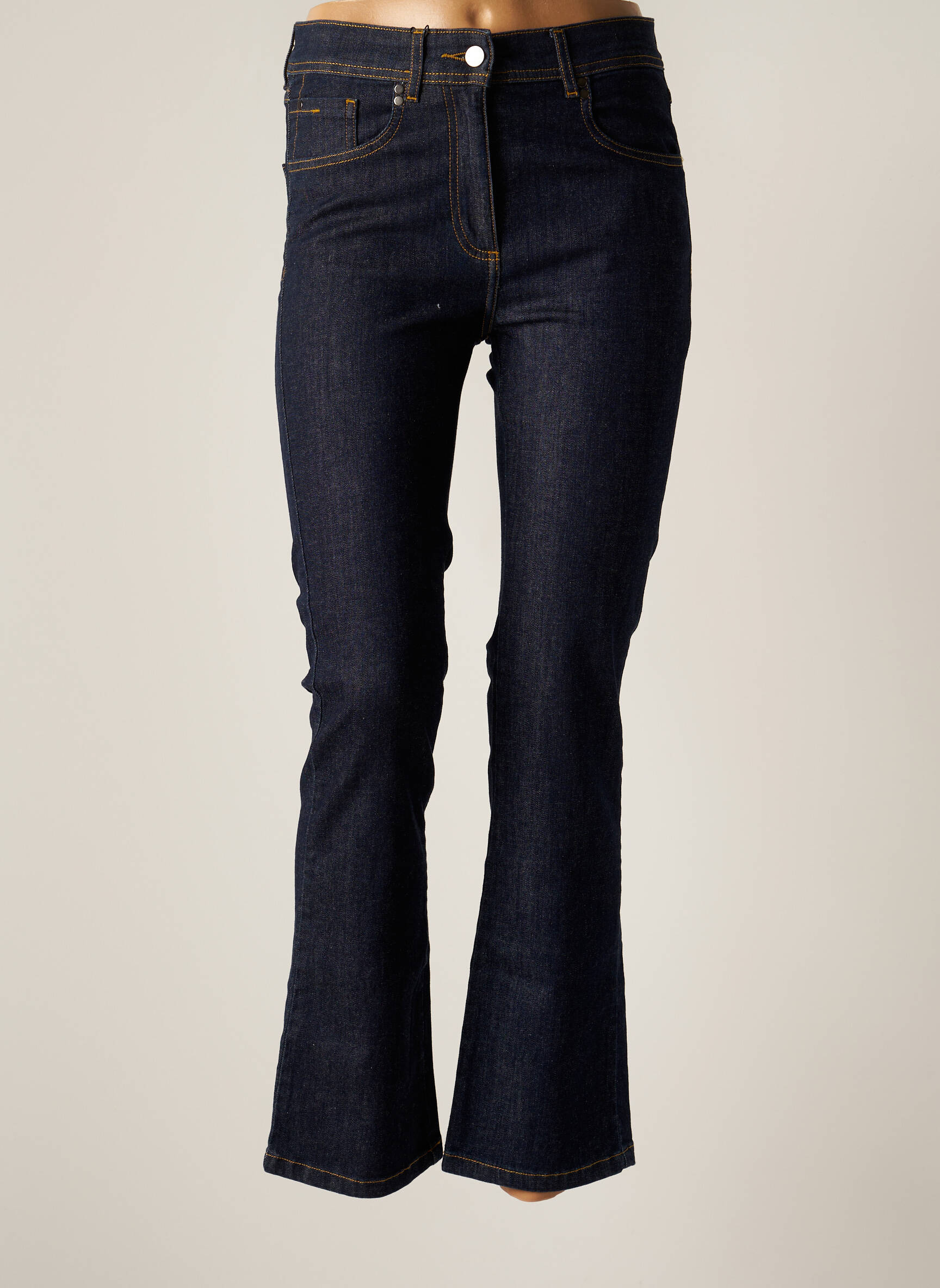 Devernois Jeans Bootcut Femme couleur bleu