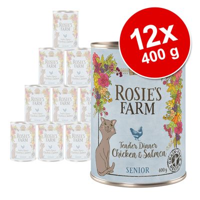 Sparpaket Rosie's Farm Senior 12 x 400 g