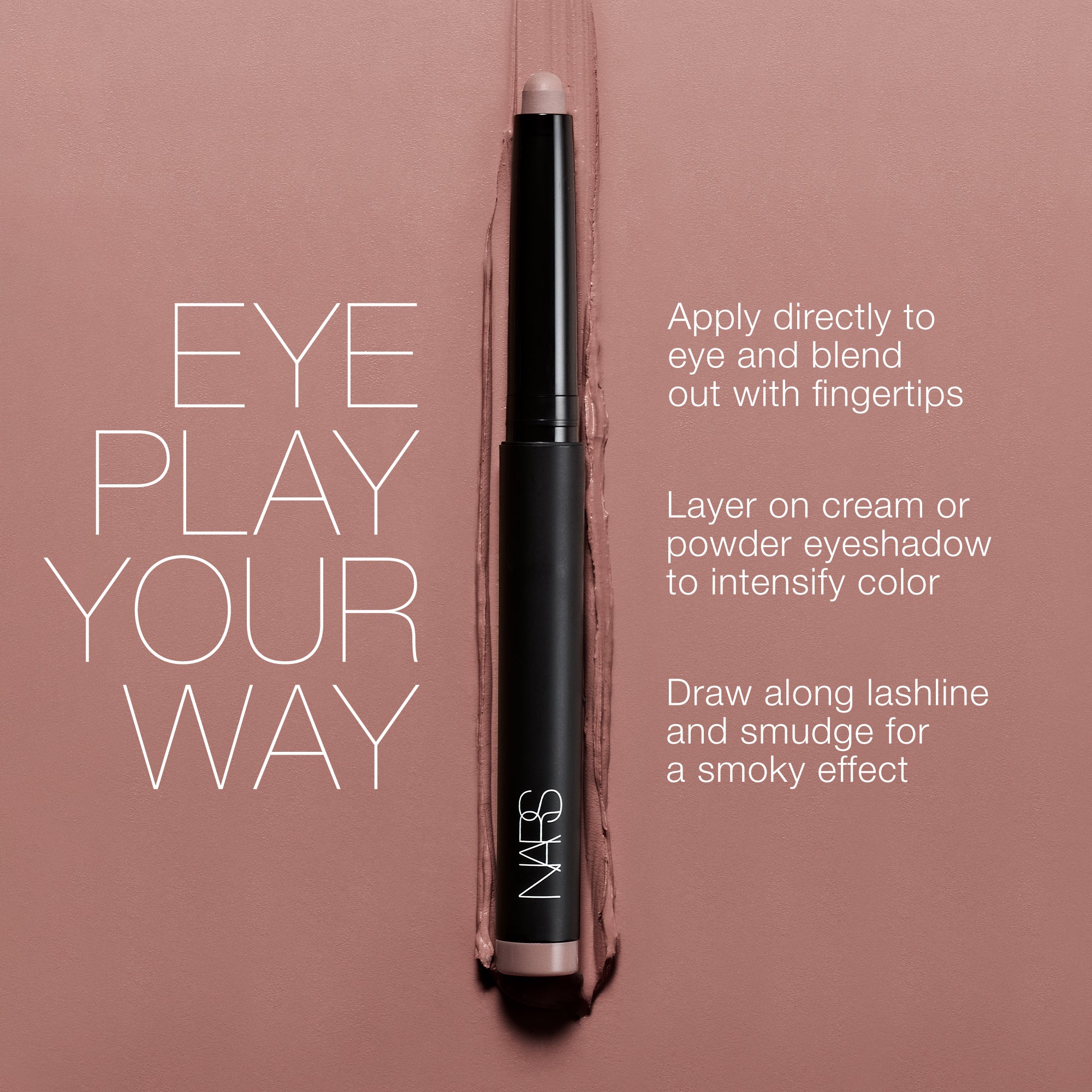 TOTAL SEDUCTION EYESHADOW STICK - Krémové očné tiene
