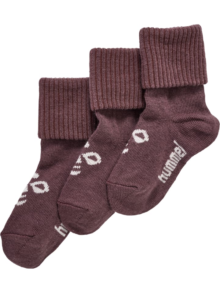 Hummel Hummel Long Socken Sora 3-Pack Kinder in HUCKLEBERRY günstig kaufen