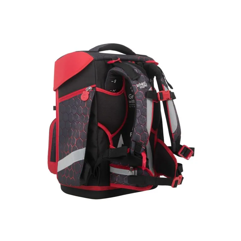 School Mood Champion Maxx 7-teiliges Schulranzen-Set - Mika (Drache)