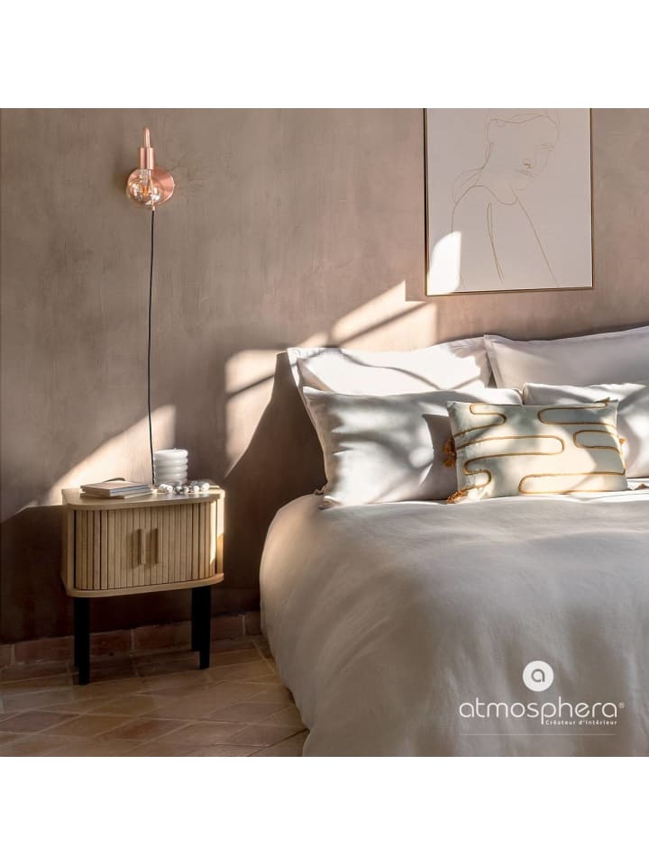 Atmosphera Créateur d'intérieur Nachttisch in beige günstig kaufen onesize