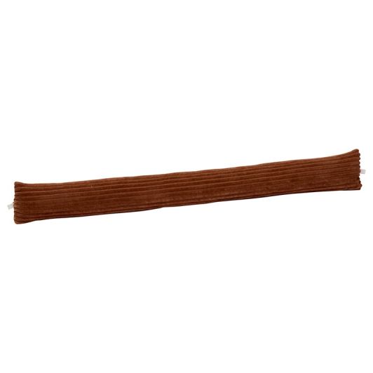 Tochtstopper van fluweel 90x12 cm