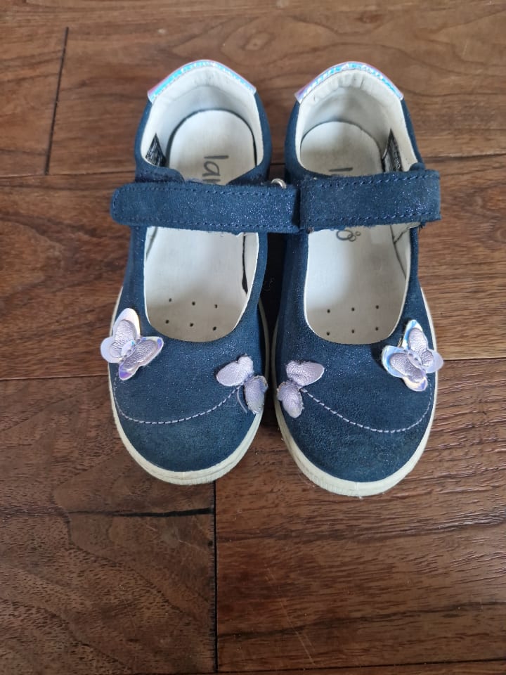 lamino Leder-Ballerinas in Dunkelblau günstig kaufen 27