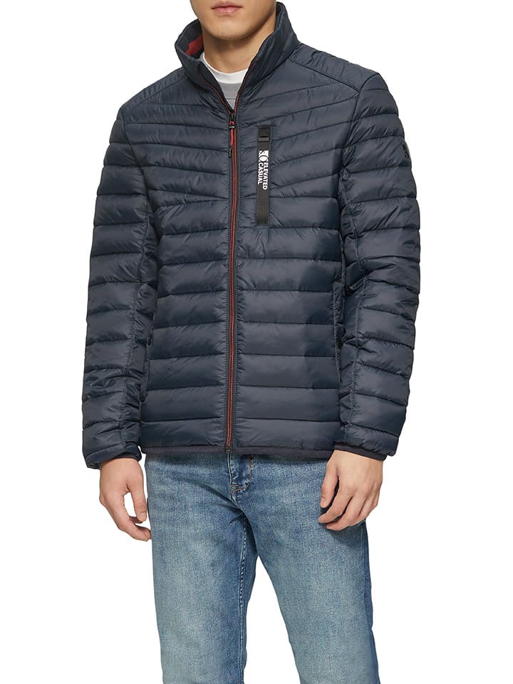 s.Oliver Steppjacke in Dunkelblau günstig kaufen