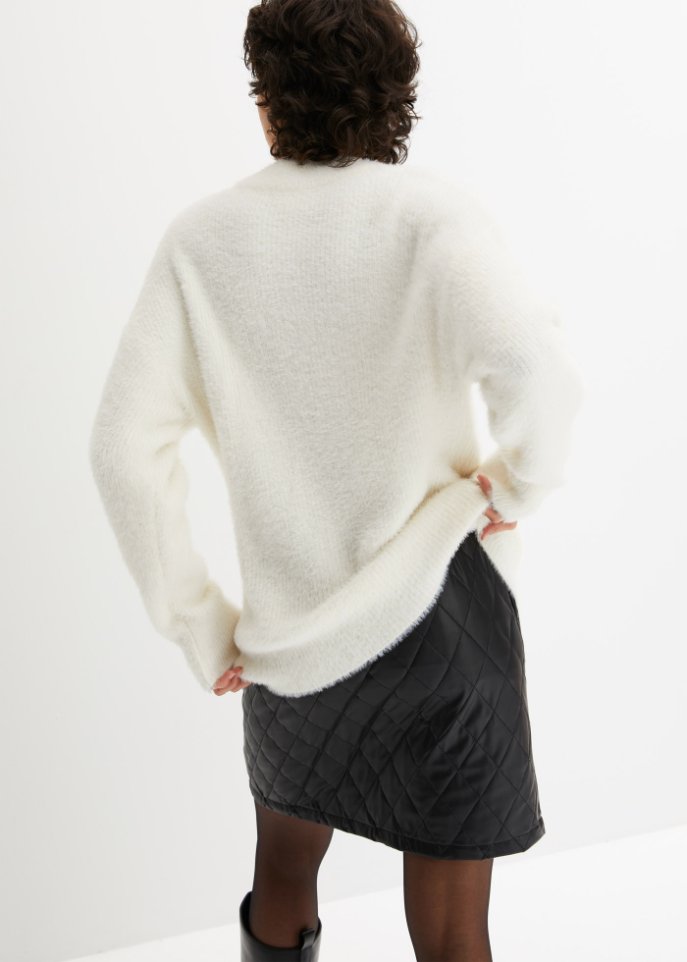 Pullover mit Hairy-knit