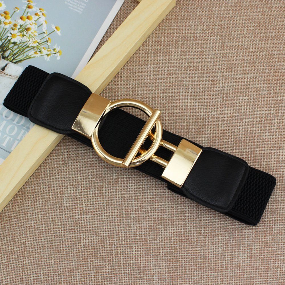 CAMILA Taillengürtel Taillengürteln Damenmode-Kleider mit dekorativen Ein sehr eleganter elastischer Gürtel, Gute Elastizität