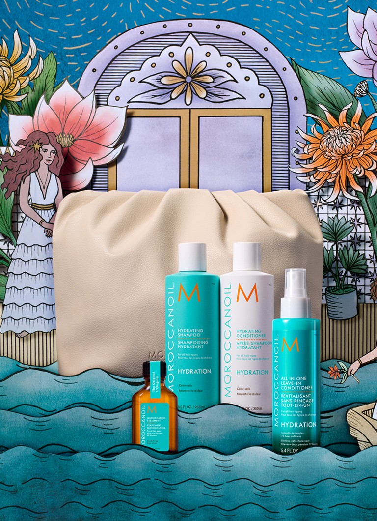 Moroccanoil A Festive Fairytale Holiday Giftset Hydration - ierobežota izdevuma matu kopšanas komplekts