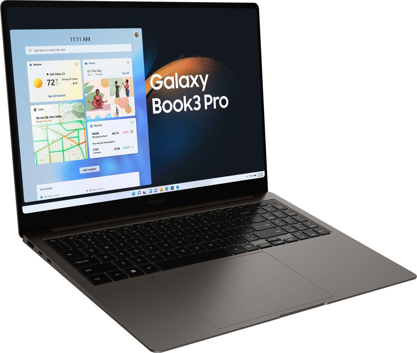 Samsung Galaxy Book3 Pro Notebook (40,62 cm/16 Zoll, Intel Core i5 1340P, Iris® Xᵉ Graphics, 256 GB SSD)