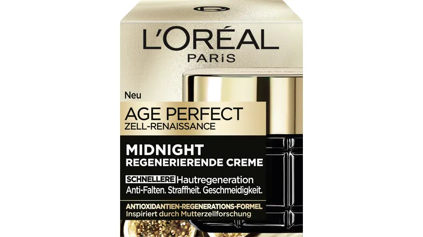 L'Oréal Paris Age Perfect Zell Renaissance Midnight Nachtcreme Gesicht 50 ml