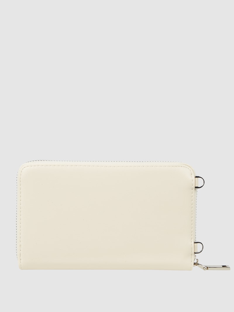 Handytasche in Leder-Optik in ecru