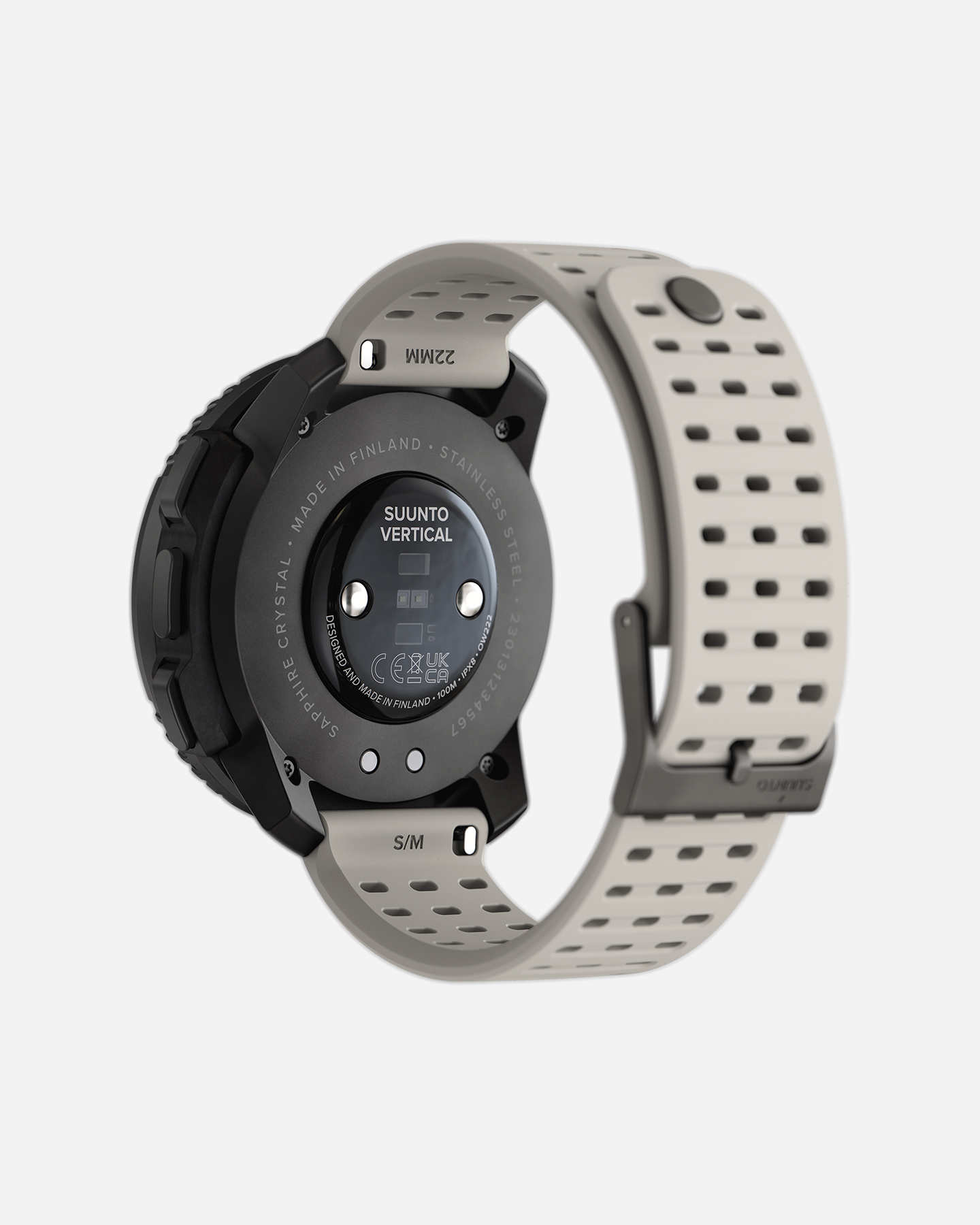 Vertikálne multifunkčné hodinky Suunto čierne SS050863000