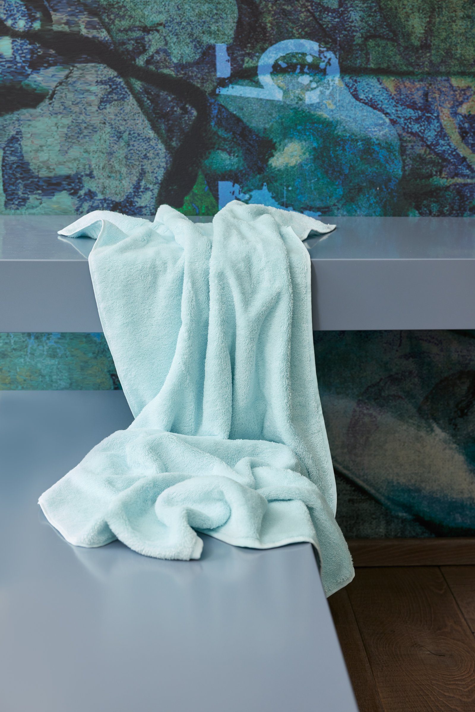 Le Comfortable Interior Handtuch Set (4-tlg), Superweich, 100% feinste türkische Baumwolle 550 g/m²