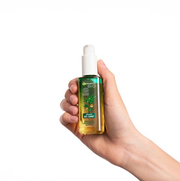 Garnier Bio-Hanf Erholung & Regeneration Nacht-Öl Gesichtsöl