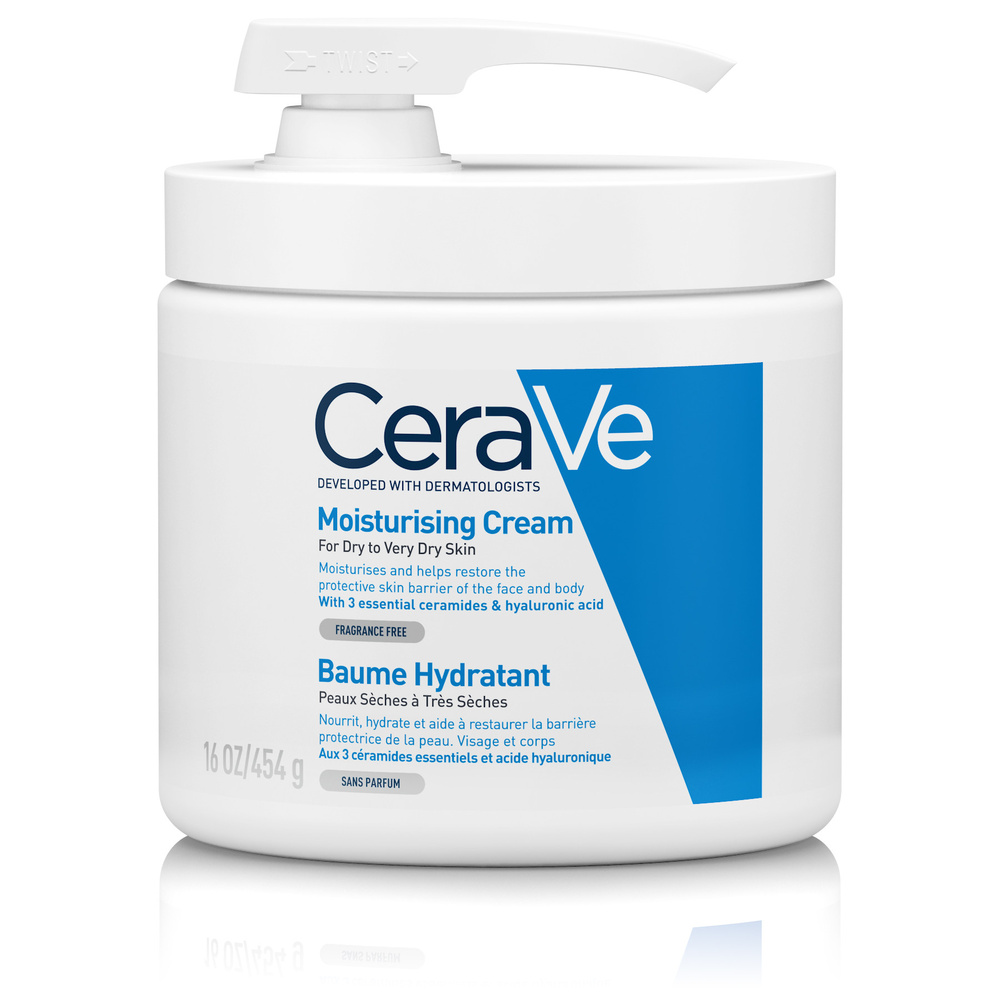 CeraVe Baume Hydratant Pot Pompe Pour peaux sèches à très sèches