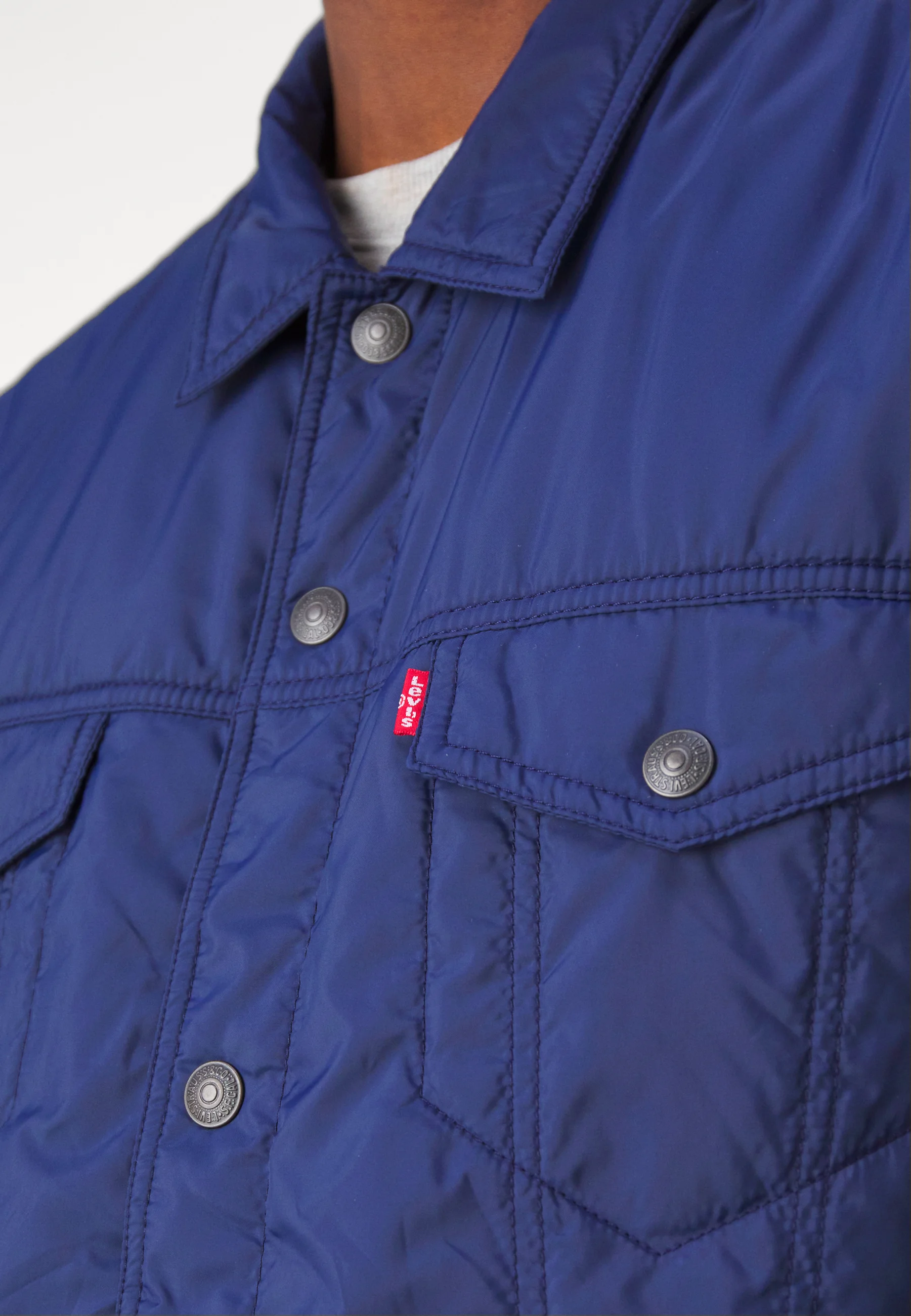 Chaqueta de camionero acolchada de corte relajado Levi's® - Chaqueta de entretiempo