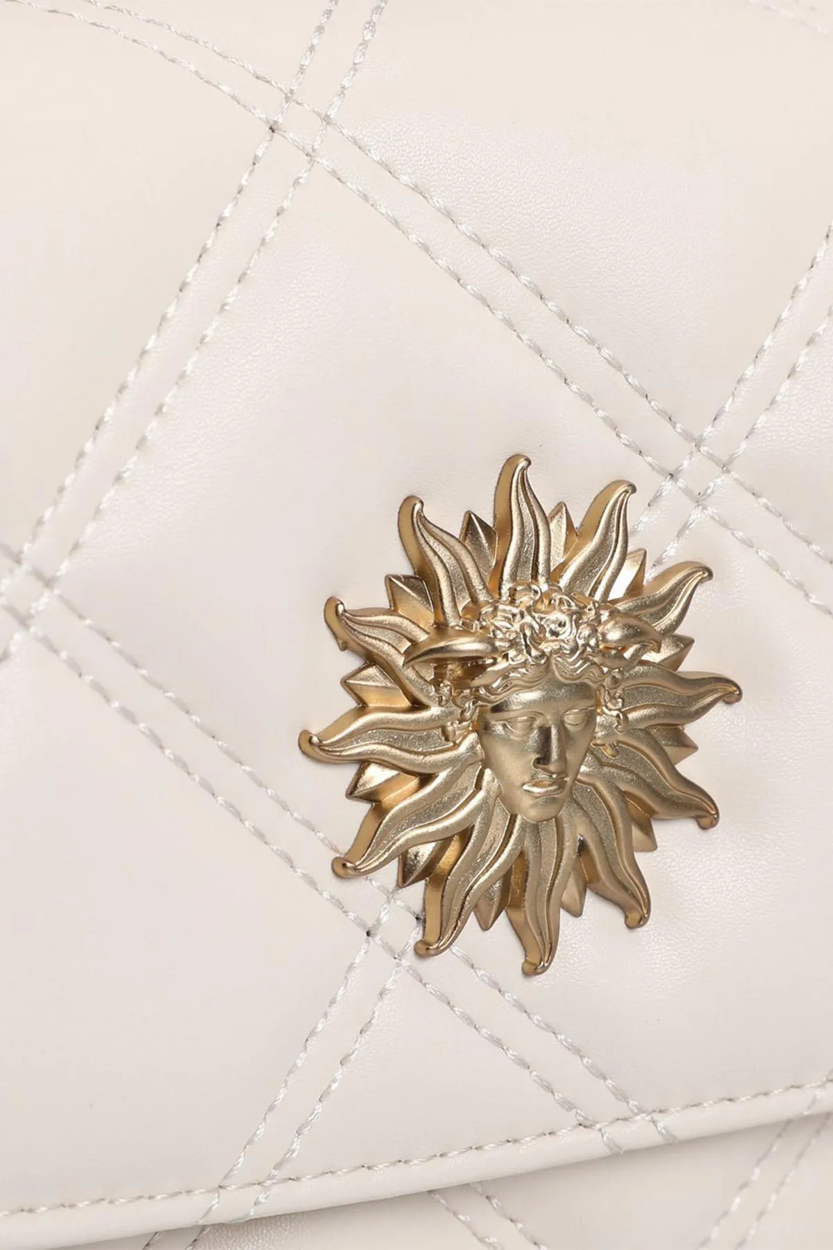 Lucky Bees  Gesteppte gemusterte Hand- und Schultertasche für Damen