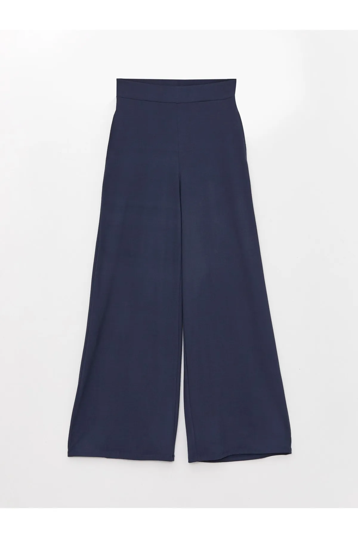 LC Waikiki  Gerade Damenhose mit weitem Bein und elastischem Bund