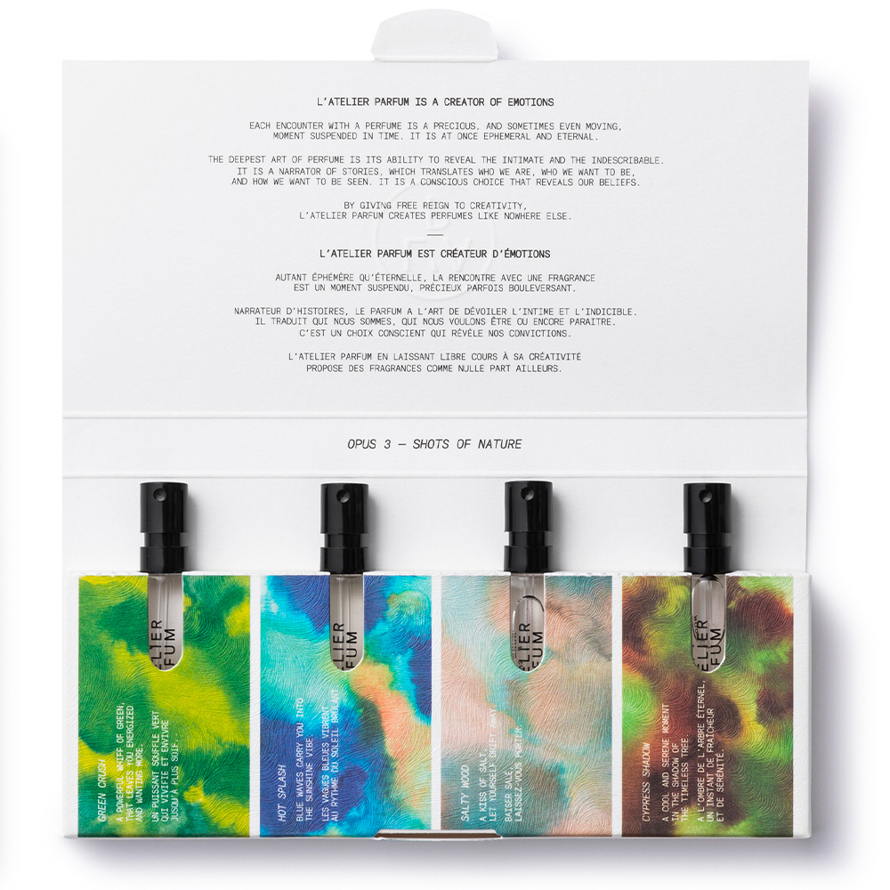 L'Atelier Parfum Opus 3 Coffret Découverte Eau de Parfum