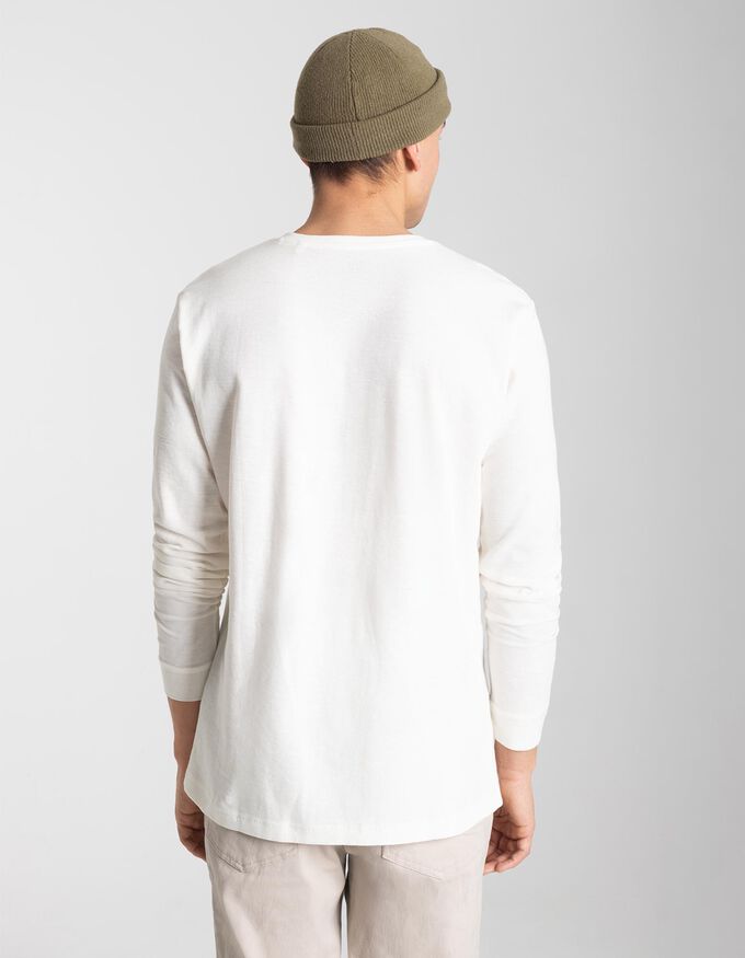 Langarmshirt - Labelpatch