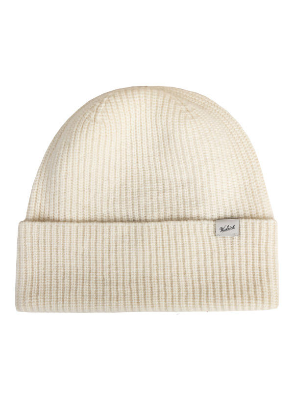 WOOLRICH, Mütze, Schurwolle, creme