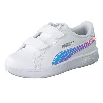 PUMA Smash v2 Holo V PS Sneaker in weiß