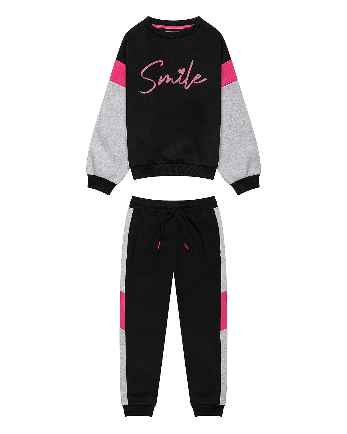 Fleece-Sweatshirt und Jogginghose für Mädchen ( 3y-14y ) für Mädchen