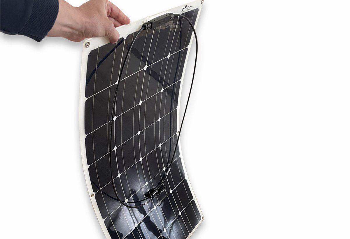Bergproducts Komplettset 200 Watt flexibles Solarpanel