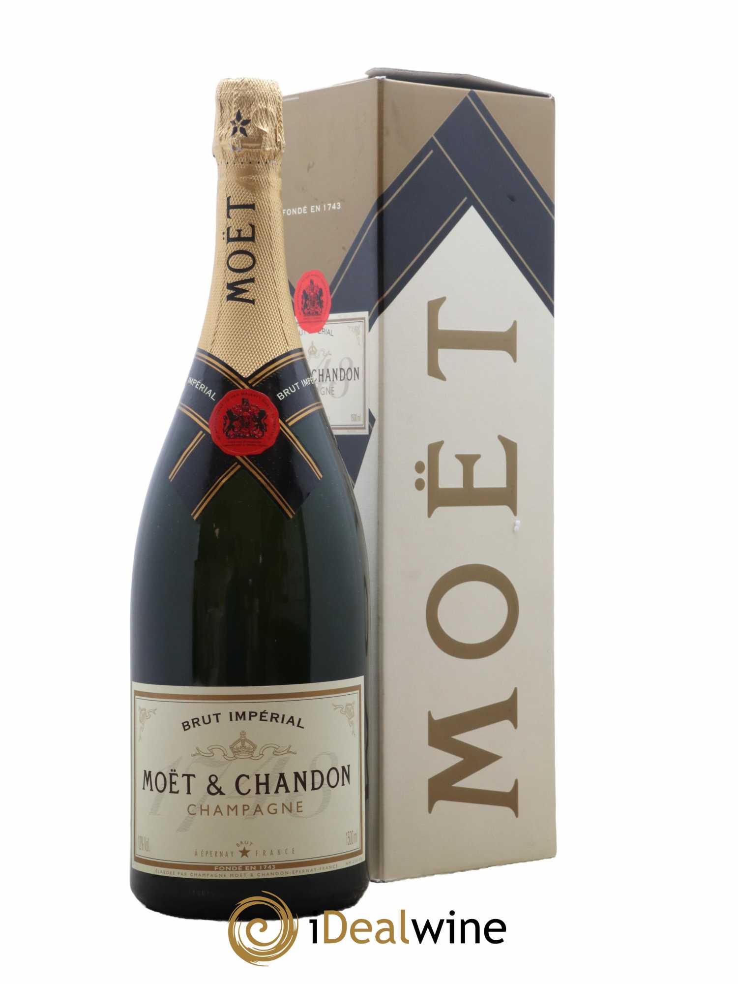 Brut Impérial Moët et Chandon   - Lot de 1 Magnum