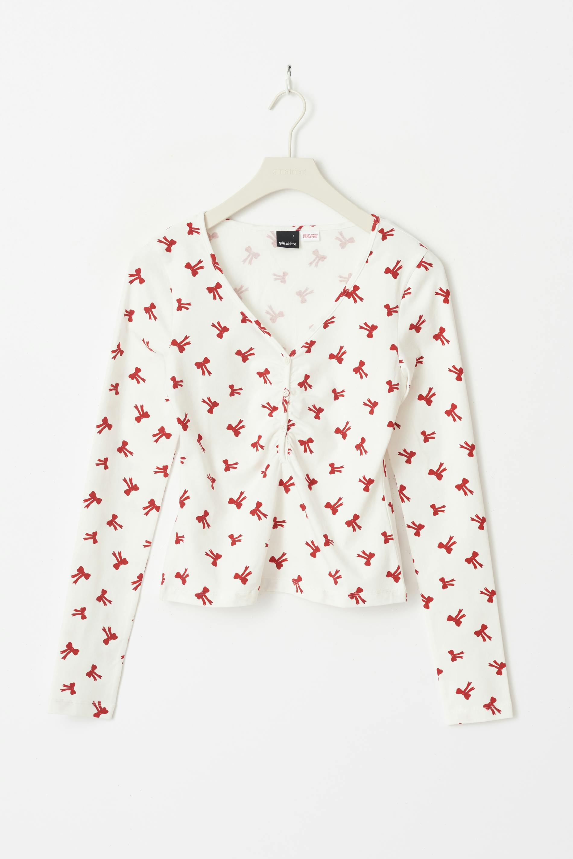 Homewear long sleeve top