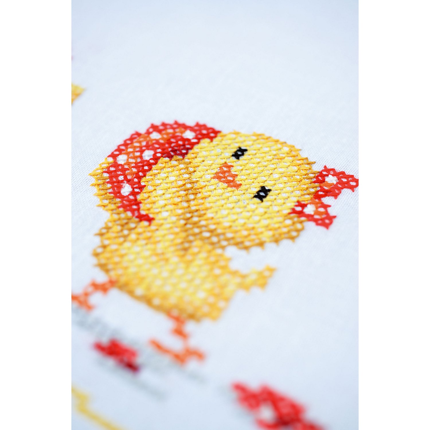 Stickmitteldecke 