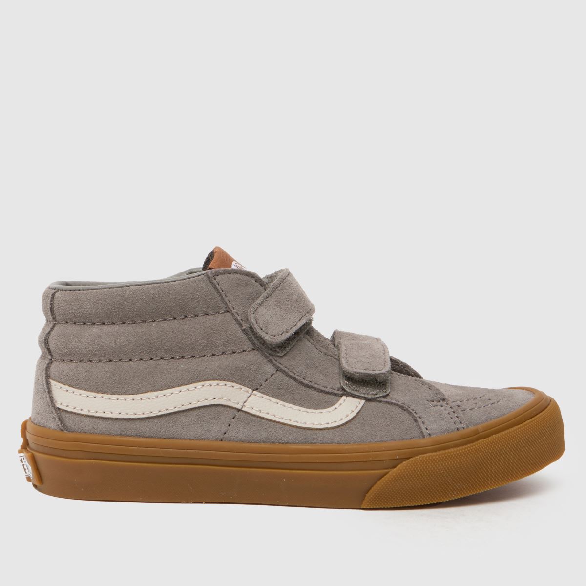 Vans világos szürke sk8-mid reissue v fiús junior cipők