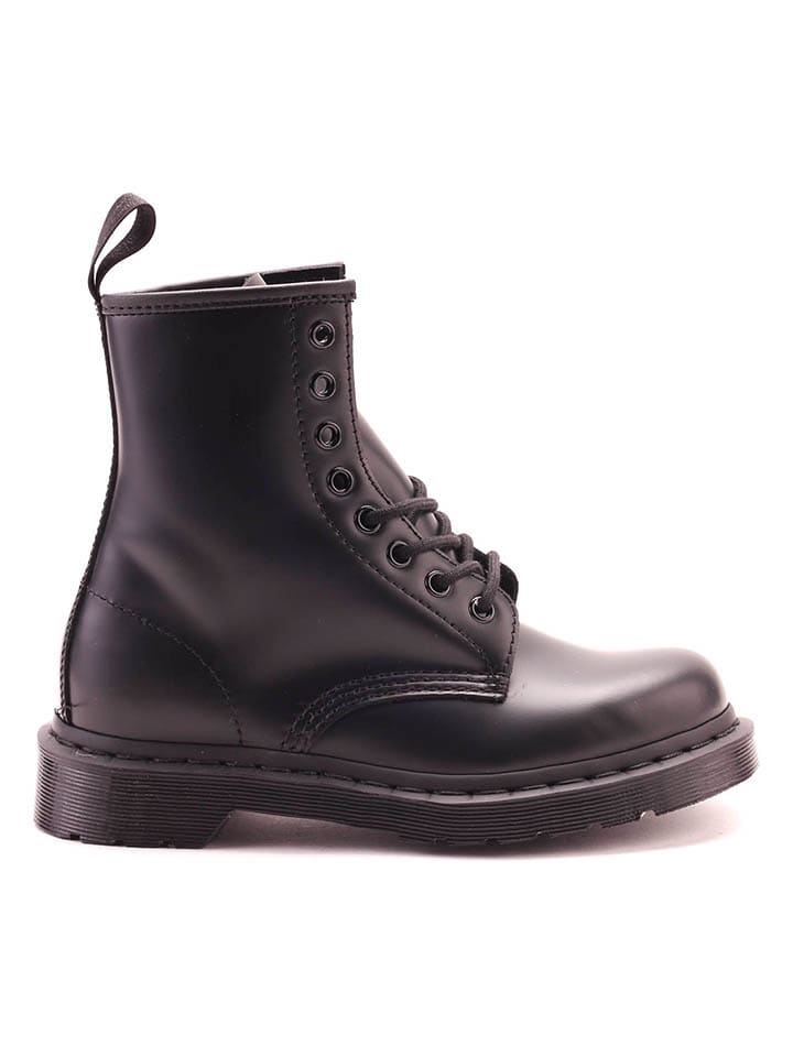 Dr. Martens Leder-Boots in Schwarz günstig kaufen
