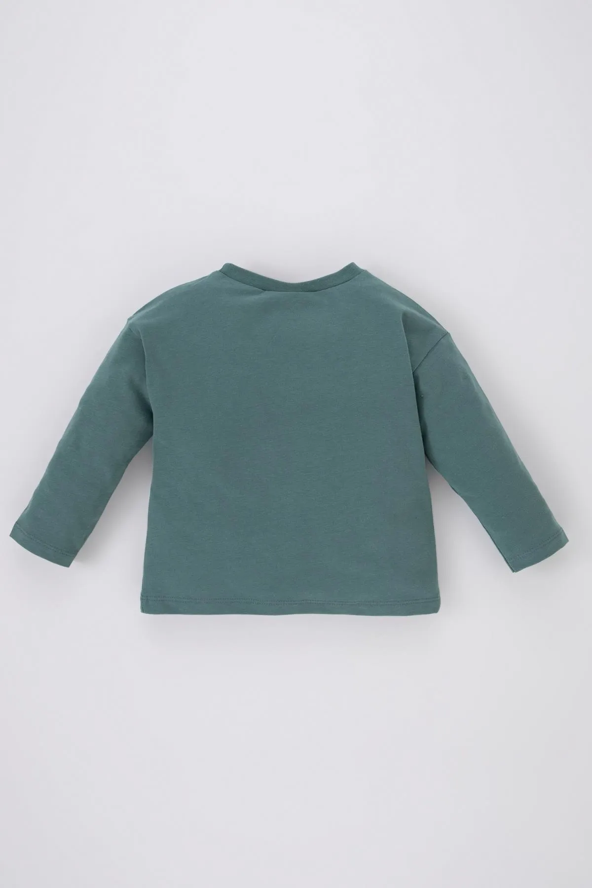 DeFacto  Disney-Löwenkönig-Langarm-T-Shirt mit Rundhalsausschnitt aus gekämmter Baumwolle für Babys (Jungen).