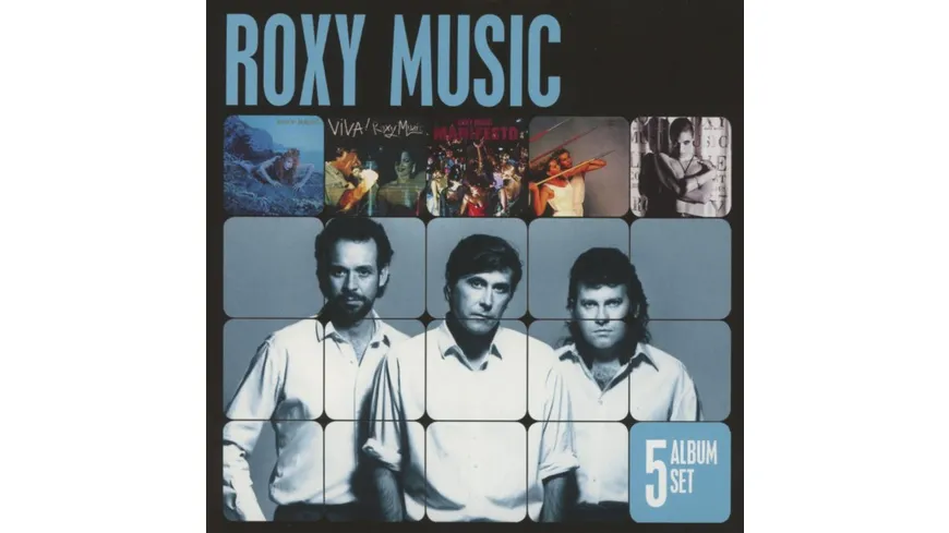 5 Album Set (Siren/Viva Roxy Music/Manifes