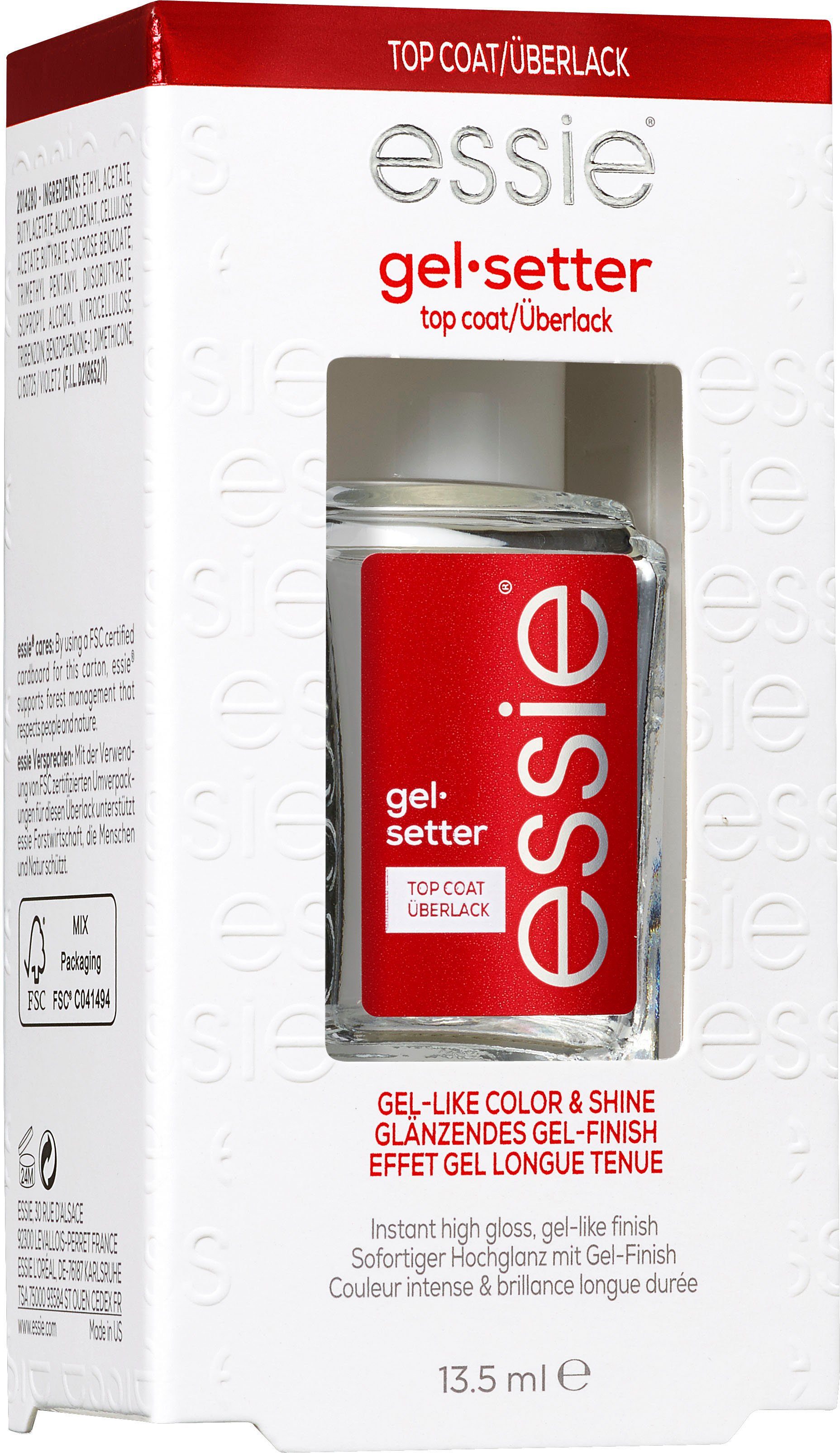 essie Überlack gel setter
