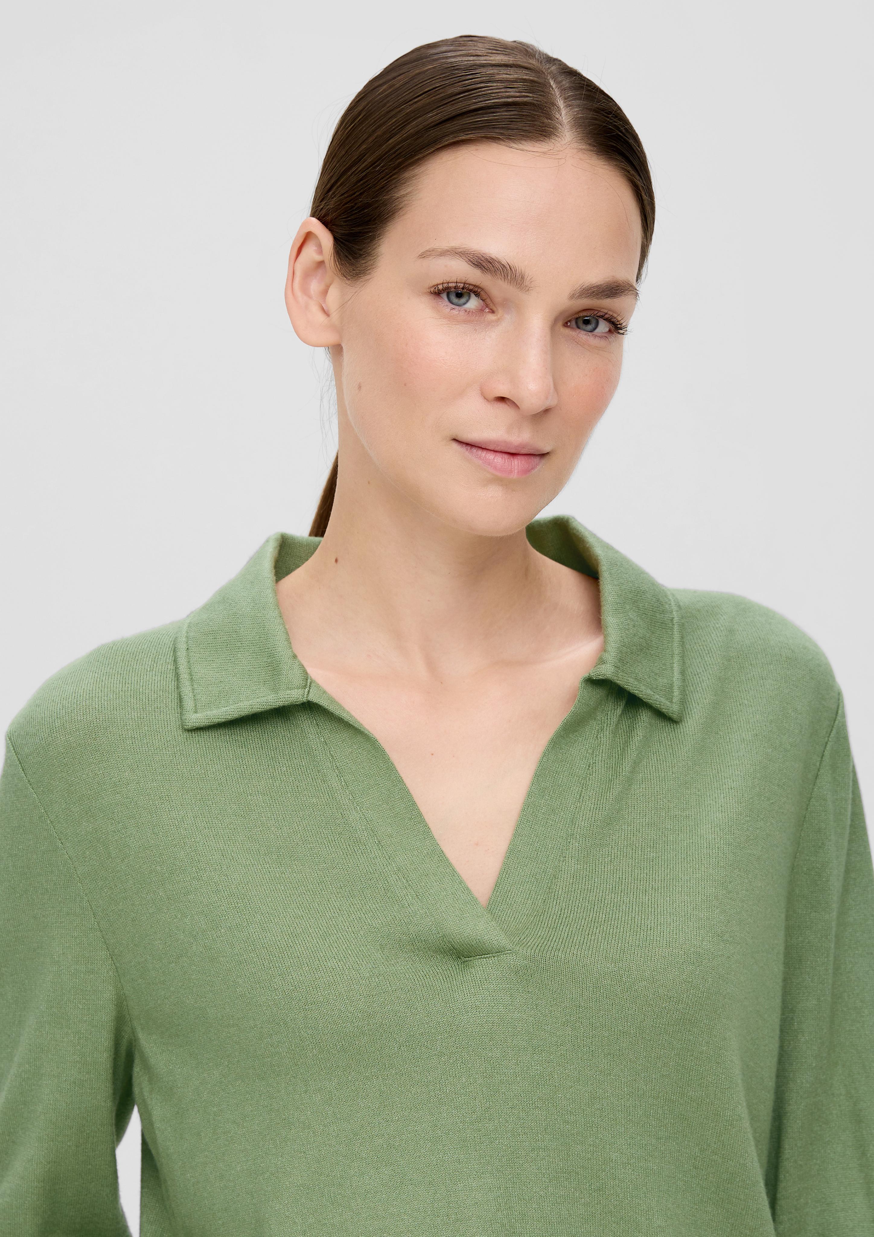 Longsleeve aus Viskosemix  2137116-78W9