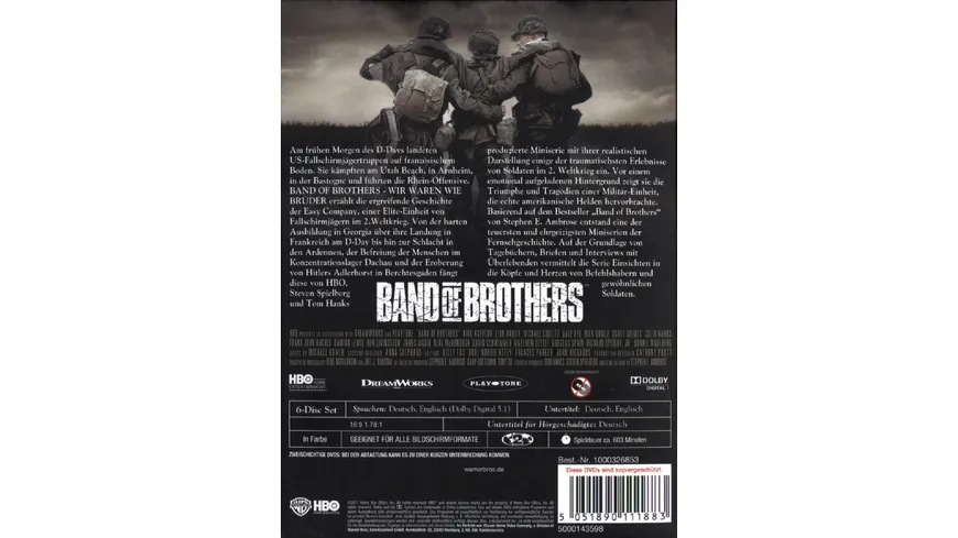 Band of Brothers - Box Set  [6 DVDs]