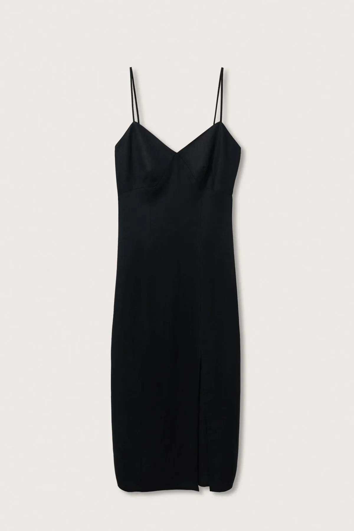MANGO  Schwarzes Damenkleid 27007107