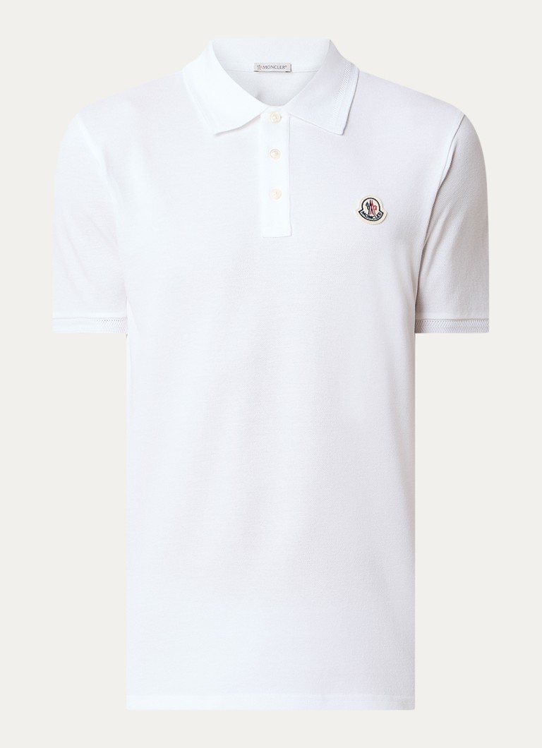 Polo Moncler Regular fit od pamučnog piquéa