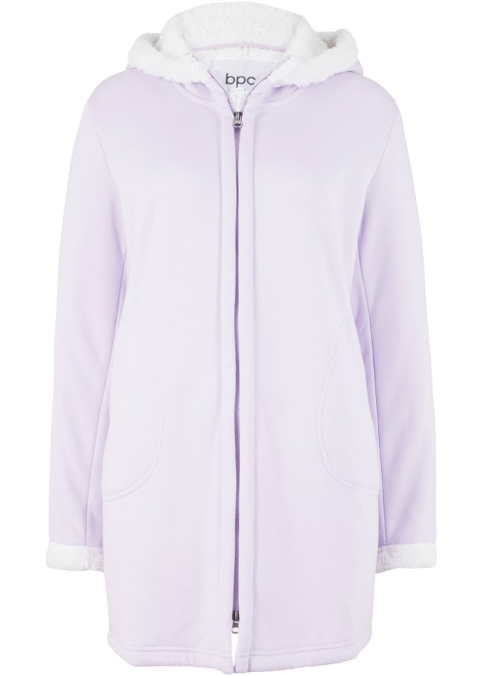 Sweatjacke mit Teddyfell